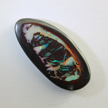 Load image into Gallery viewer, Blue, Green &amp; Orange Solid Boulder Matrix Opal