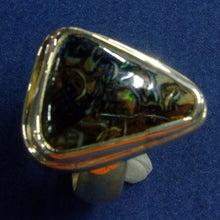 Load image into Gallery viewer, Solid Boulder Matrix Opal Ring