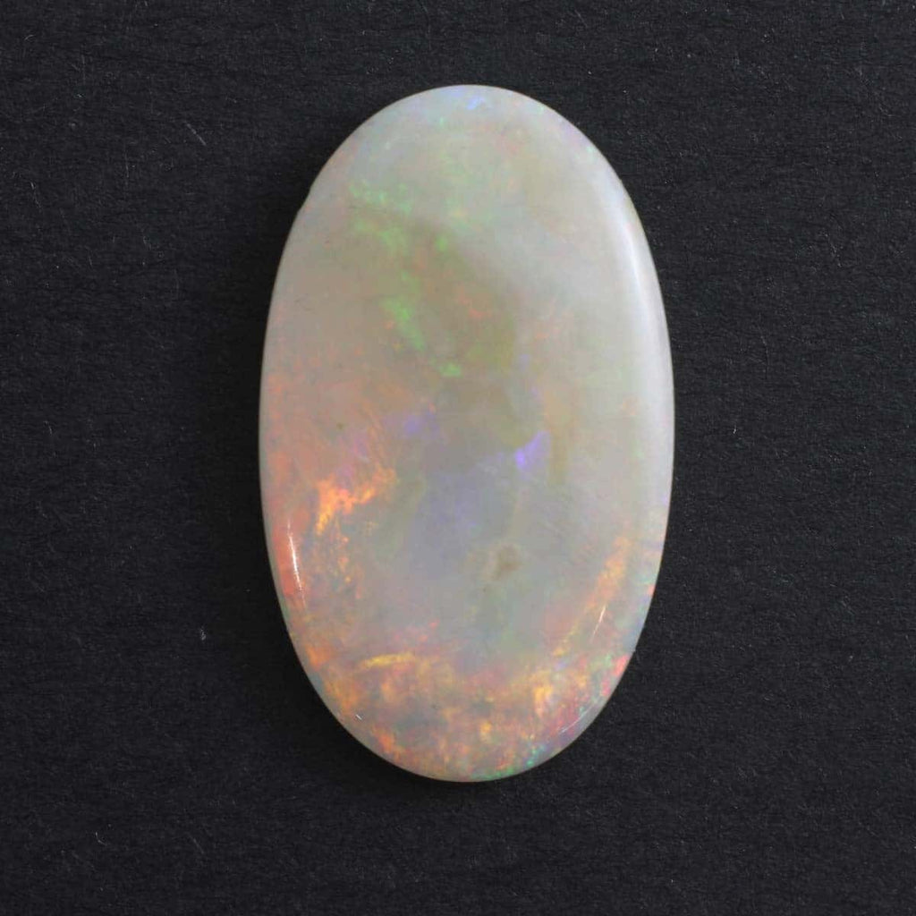 Solid White Coober Pedy Opal