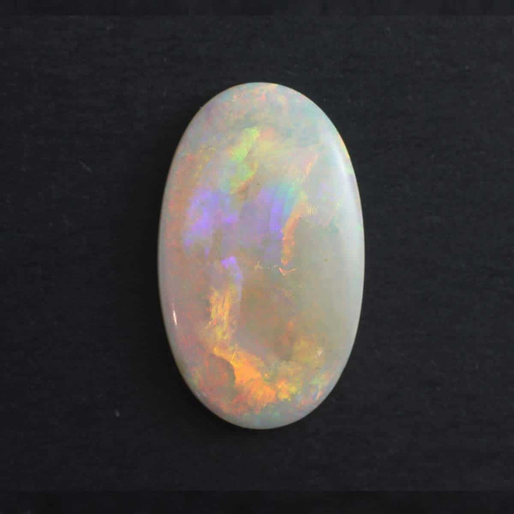 Solid White Coober Pedy Opal