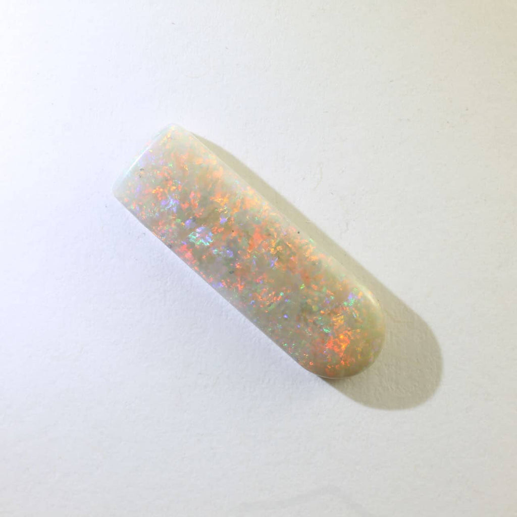Mintabie Solid White Opal