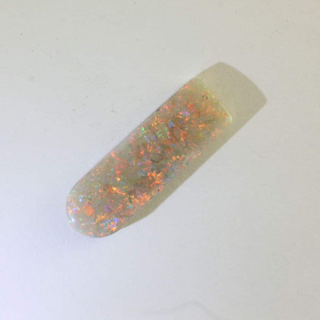 Mintabie Solid White Opal