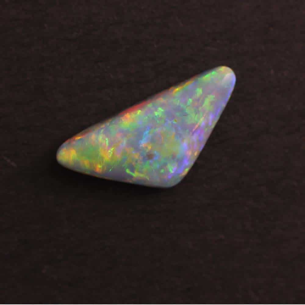 Solid Lightning Ridge Black Opal