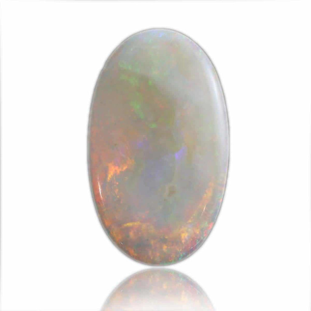 Solid White Coober Pedy Opal