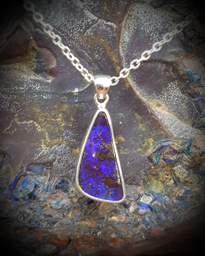 Boulder Opal Pendant