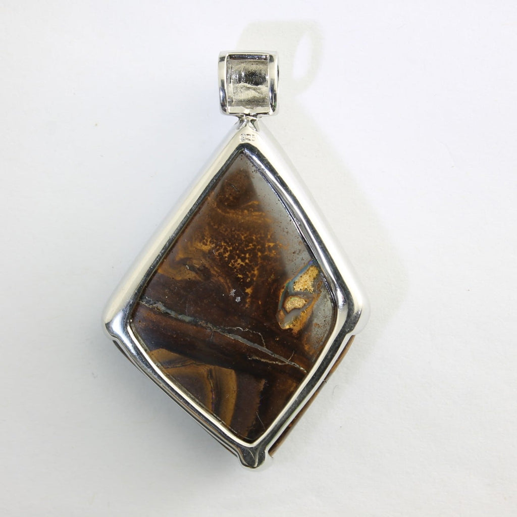 Boulder Matrix Opal Pendant