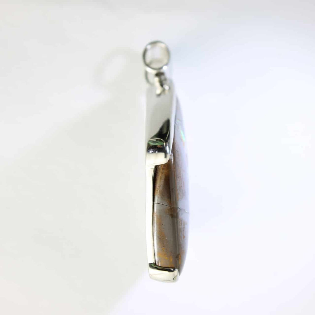 Boulder Matrix Opal Pendant