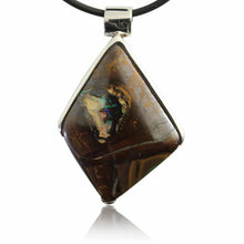 Load image into Gallery viewer, Boulder Matrix Opal Pendant