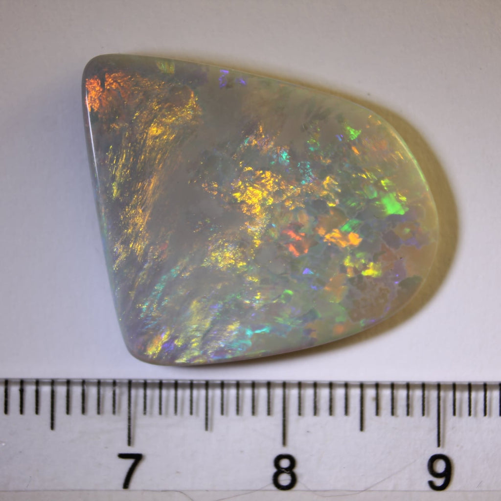 Solid White Coober Pedy Opal