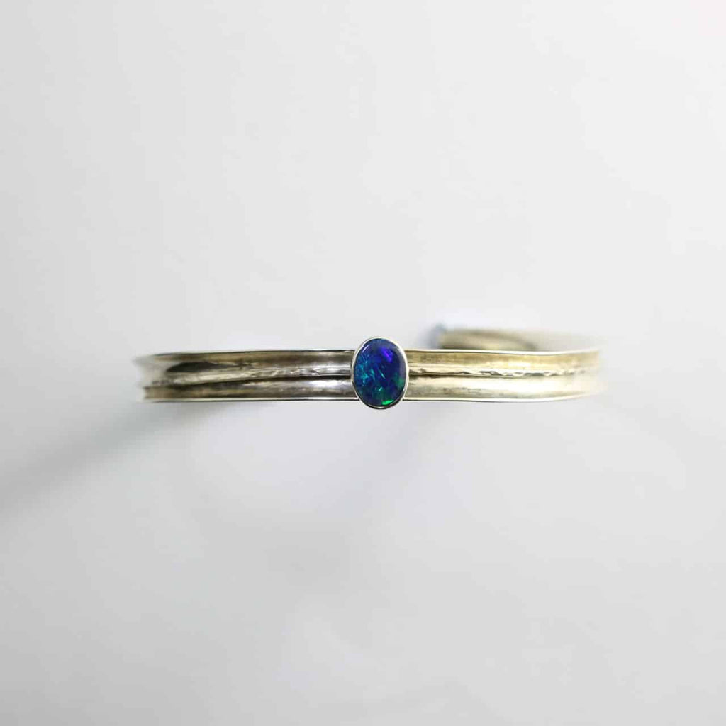 Lightning Ridge Doublet Opal Bracelet
