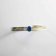 Load image into Gallery viewer, Lightning Ridge Doublet Opal Bracelet