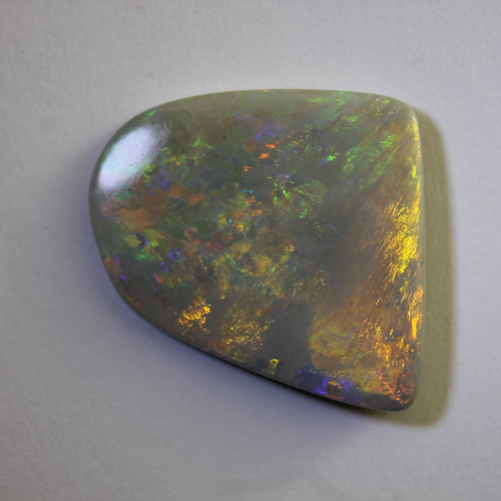 Solid White Coober Pedy Opal