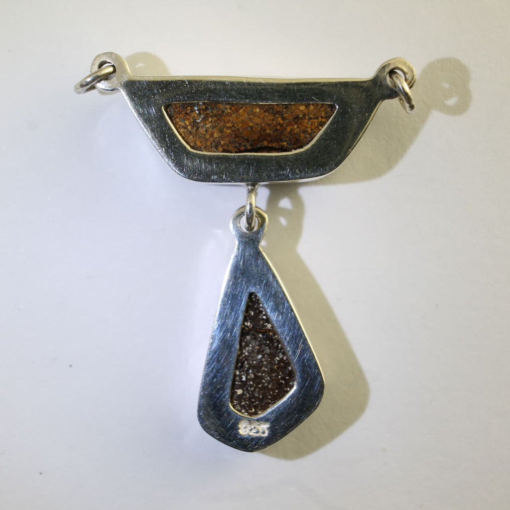 Solid Boulder Matrix Bespoke Hand Made Pendant