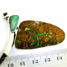 Load image into Gallery viewer, Solid Boulder Opal Pendant