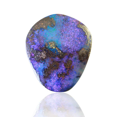Solid Ironstone Boulder Opal