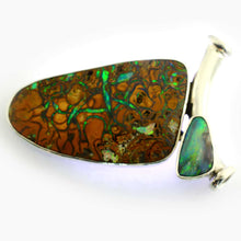 Load image into Gallery viewer, Solid Boulder Opal Pendant