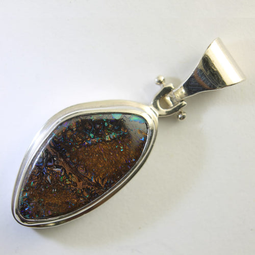 Solid Boulder Matrix Pendant