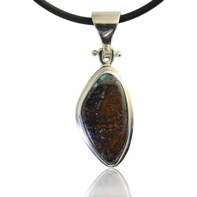 Solid Boulder Matrix Pendant