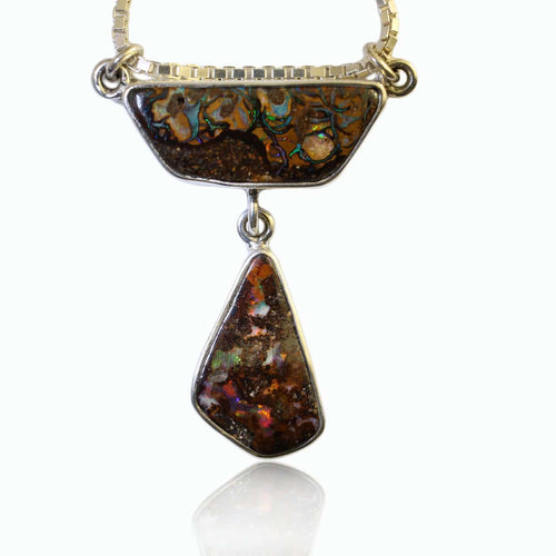 Solid Boulder Matrix Bespoke Hand Made Pendant