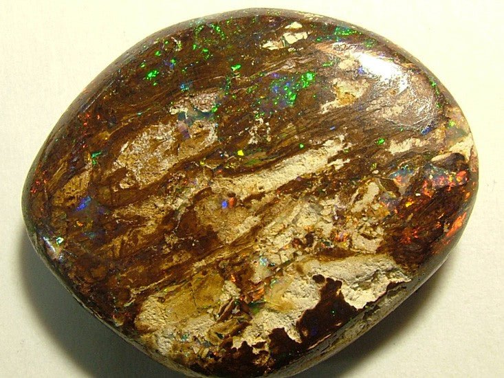 Wood Replacement Ironstone Matrix Opal