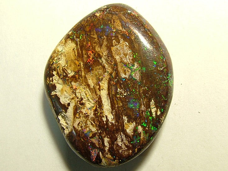 Wood Replacement Ironstone Matrix Opal