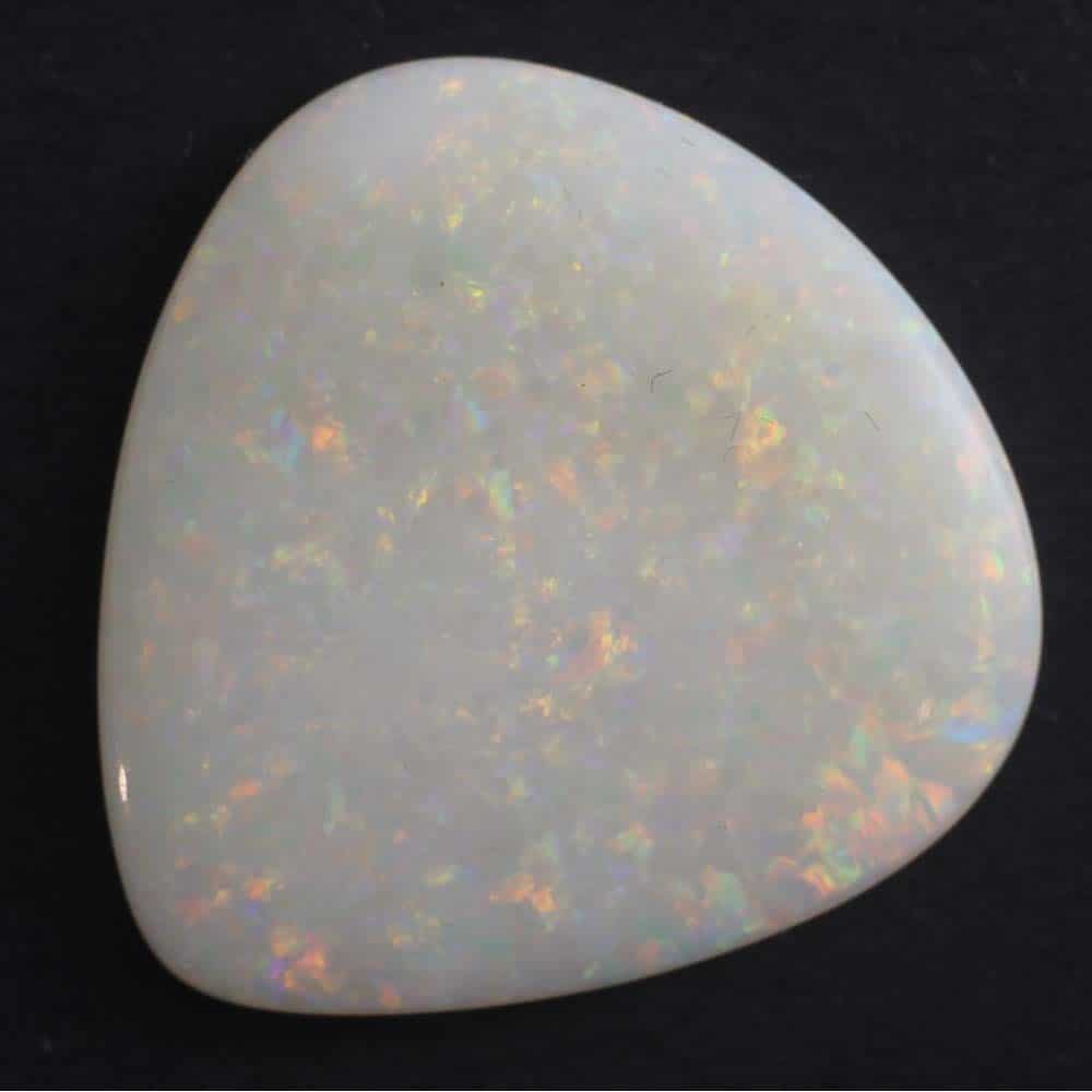 Solid White Coober Pedy Opal