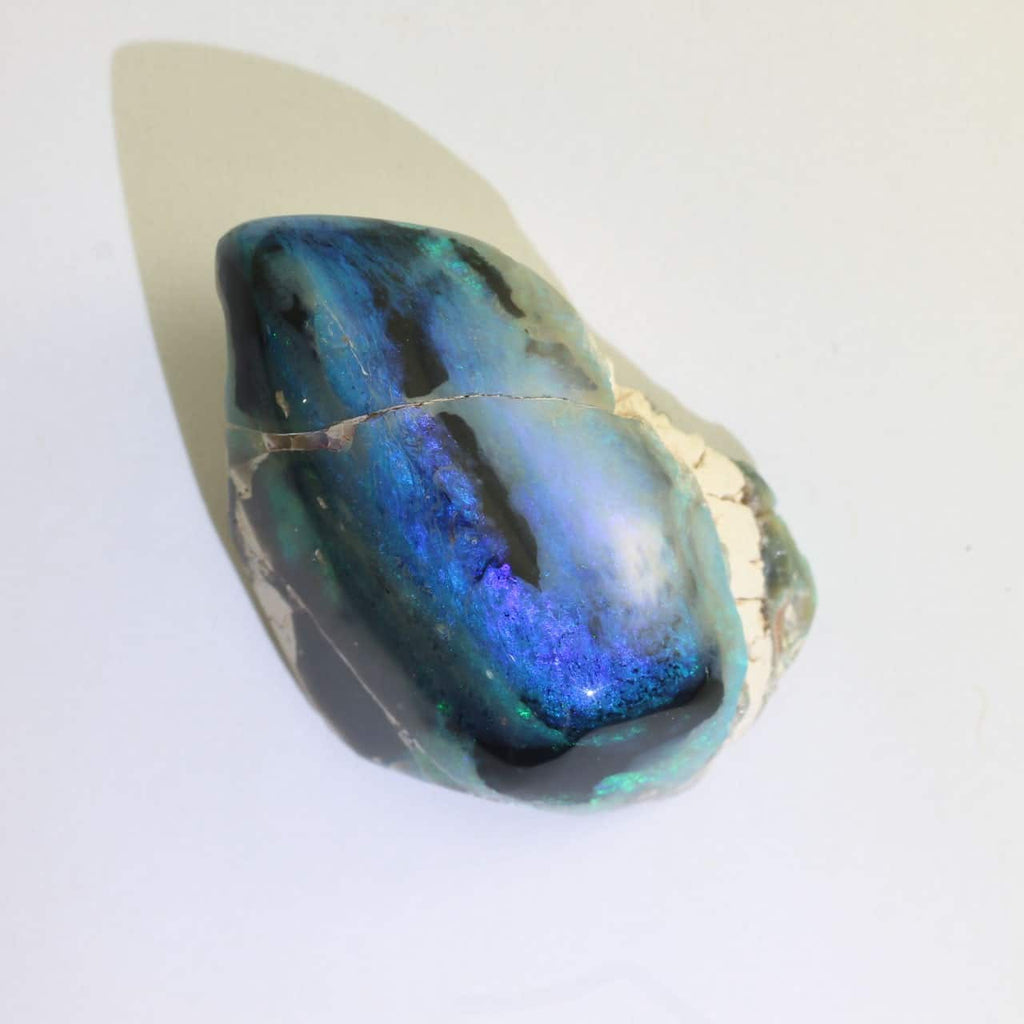 Blue & Green Solid Opal