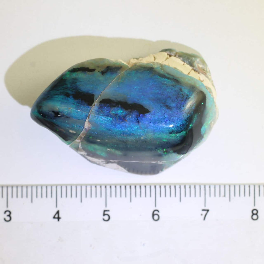 Blue & Green Solid Opal