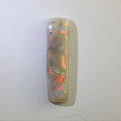 Solid White coober Pedy Opal
