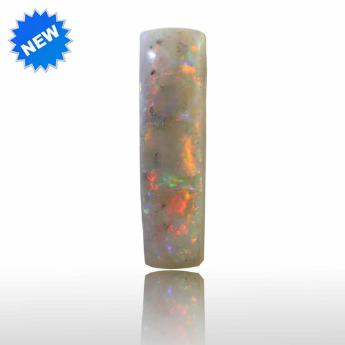 Solid White coober Pedy Opal