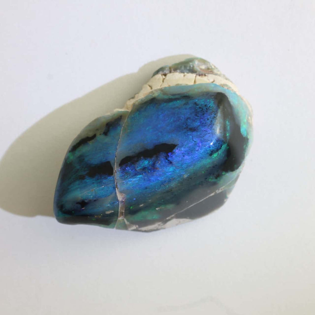 Blue & Green Solid Opal