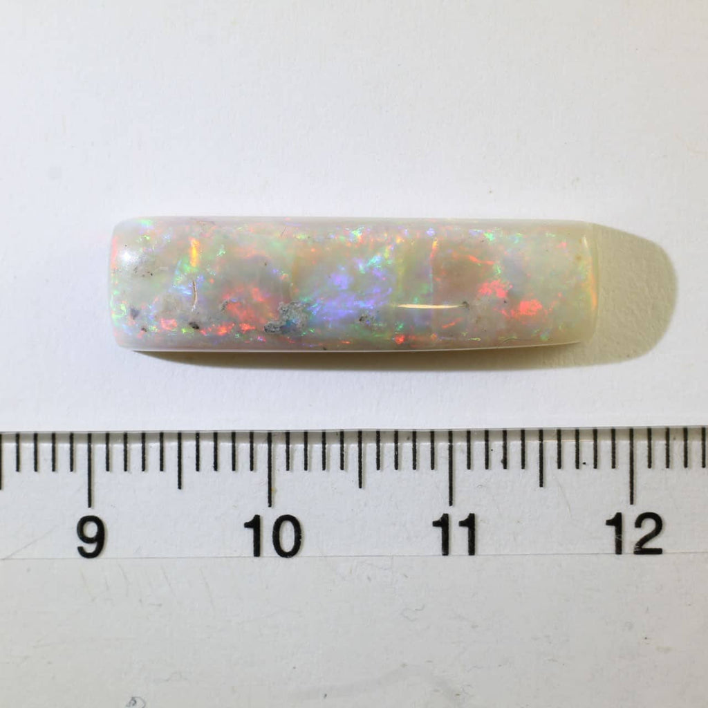 Solid White coober Pedy Opal