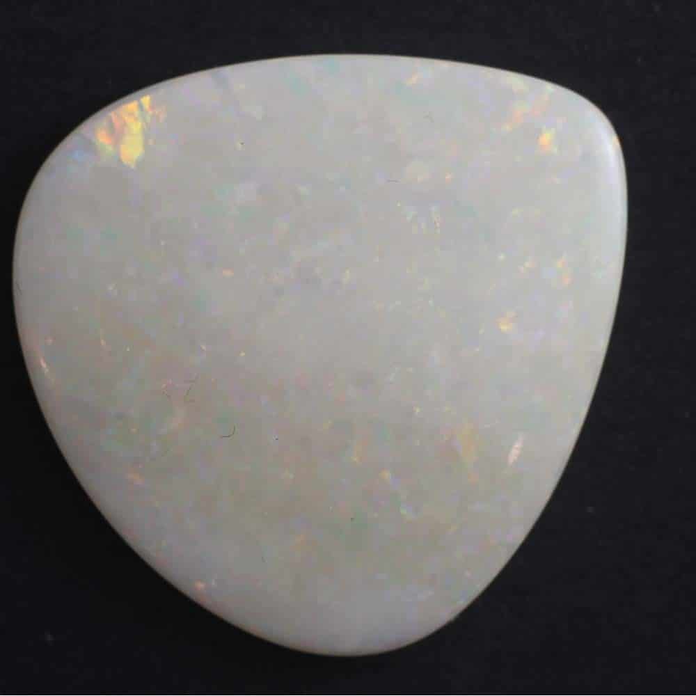 Solid White Coober Pedy Opal