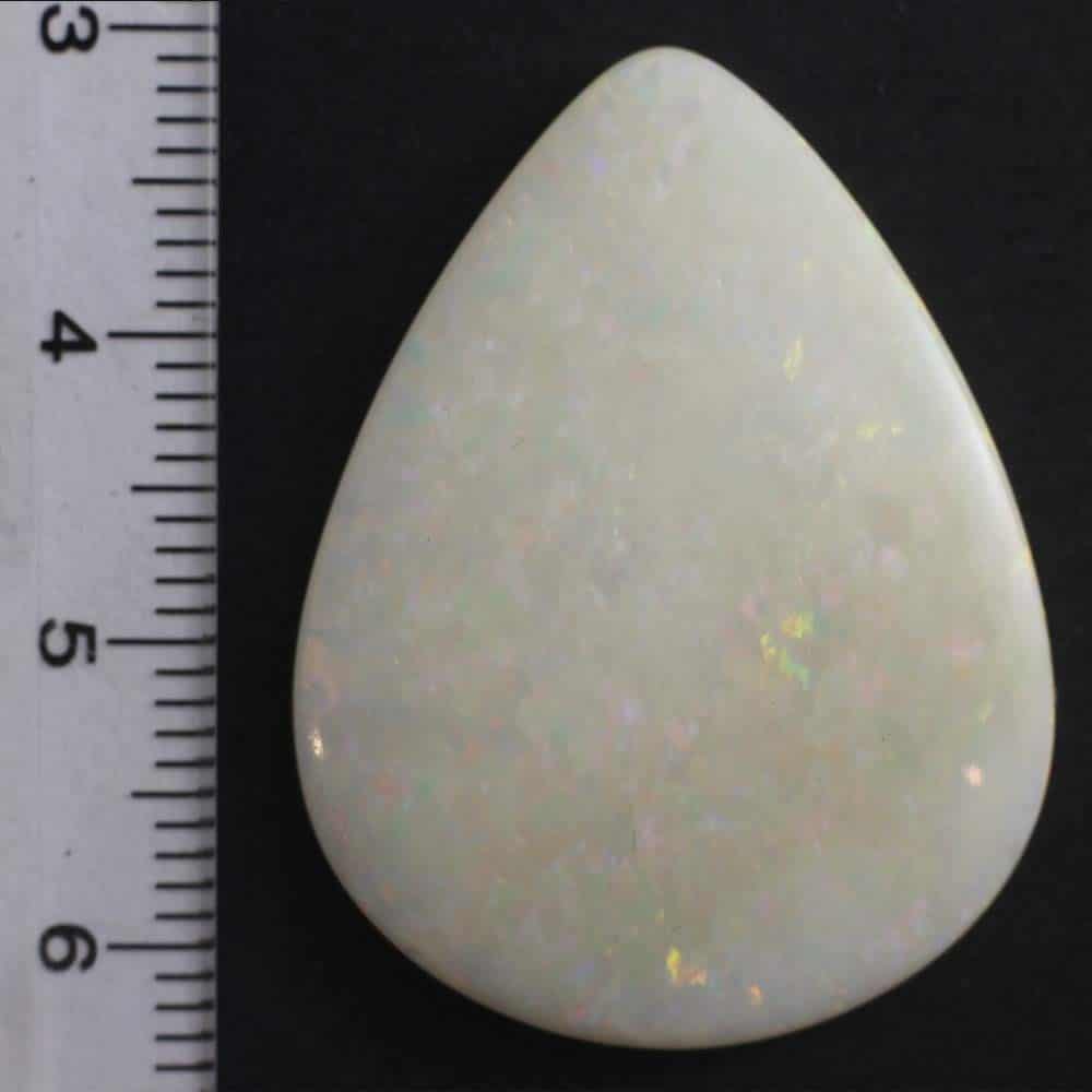 Solid White Coober Pedy Opal
