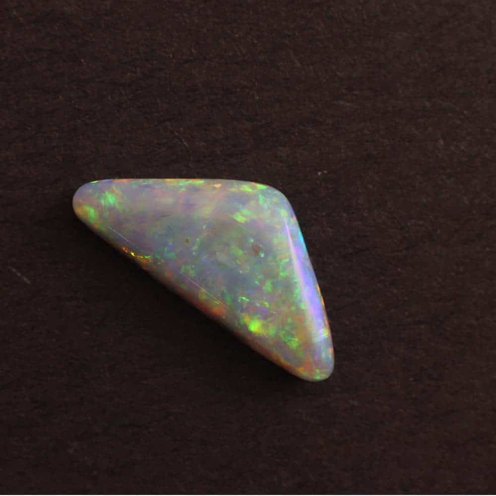 Solid Lightning Ridge Black Opal