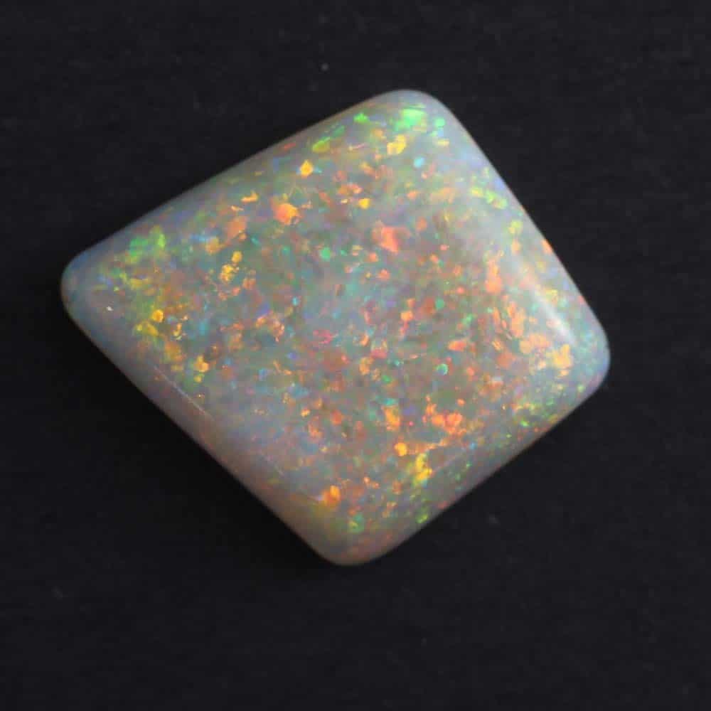 Solid White Coober Pedy Opal