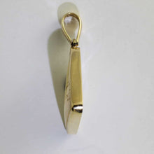 Load image into Gallery viewer, Solid White Coober Pedy Opal Pendant in 9 ct bezel