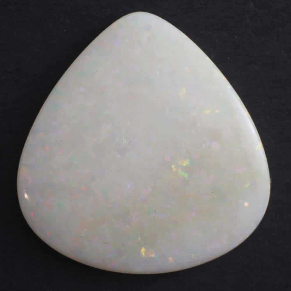 Solid White Coober Pedy Opal