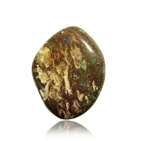 Wood Replacement Ironstone Matrix Opal